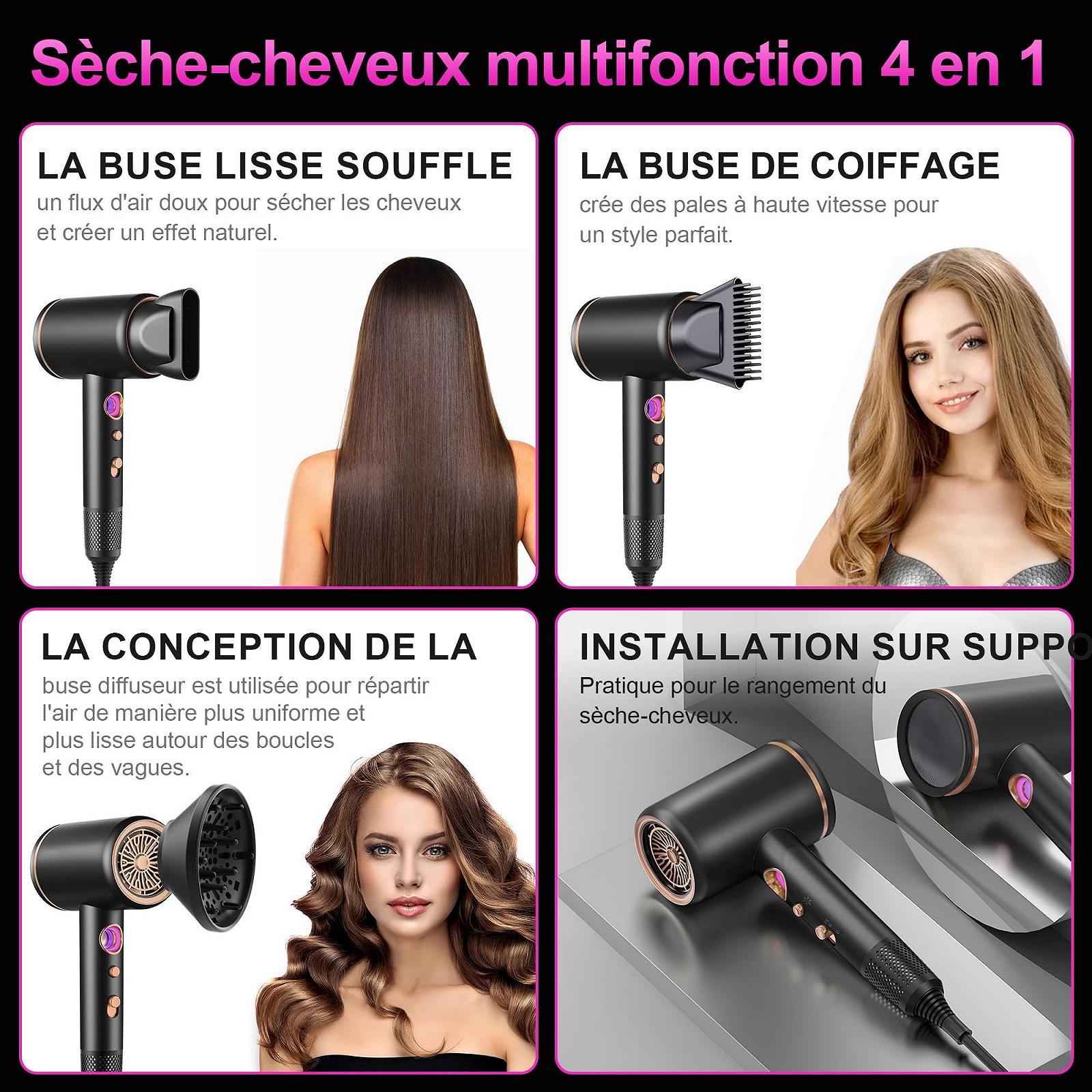 Фен Tisoutec Professional Ion 2400 Вт з дифузором, фото №4