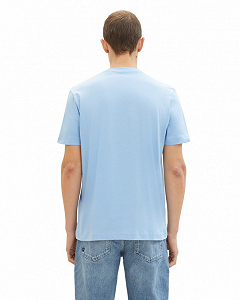 Футболка Tom Tailor LOGO TEE MEN'S 3XL Голубой synthetic.ua - Фото 1