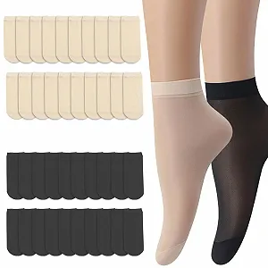 Комплект нейлонових шкарпеток 20 пар - Фото 1