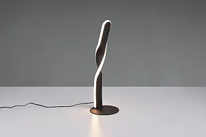 Настільна лампа LED Reality Leuchten Ginko R55791132 10 Вт Матова чорна synthetic.ua - Фото 1