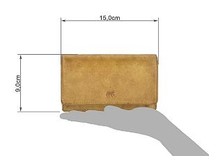 Гаманець Bear Design Antic Жіночий Жовтий 15 x 8 x 3 см, жовтий, Retro synthetic.ua - Фото 1