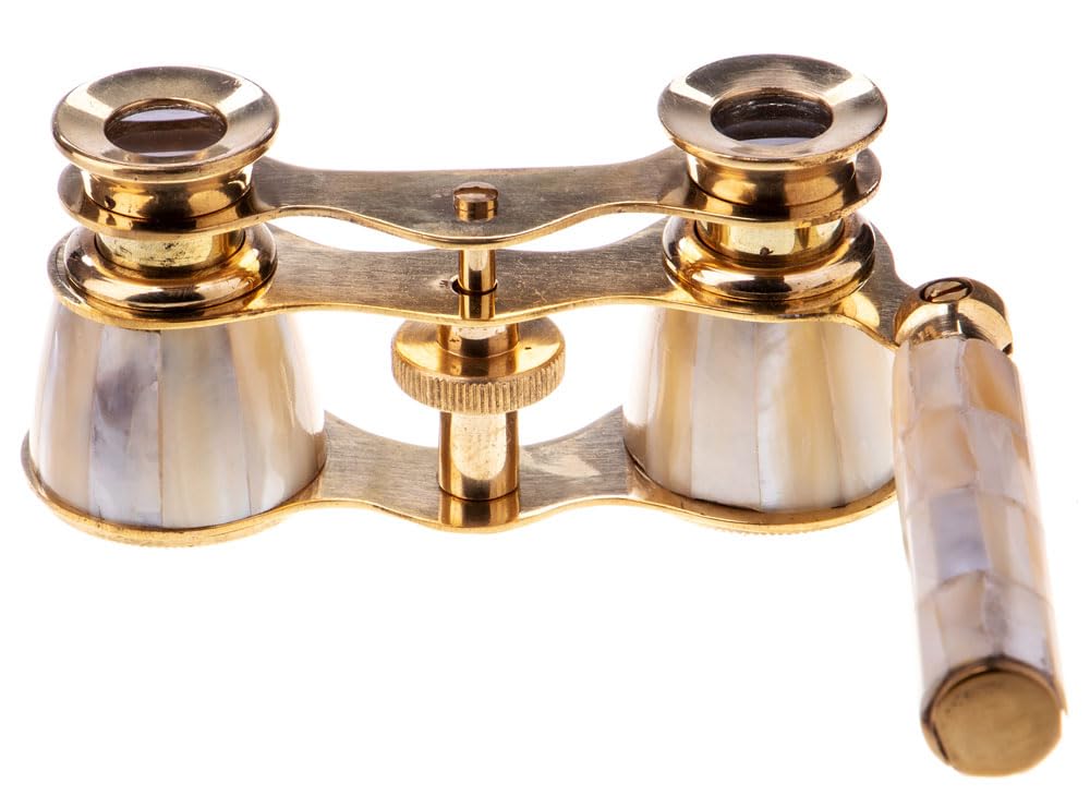 Оптический Бинокль Palazzo Exclusive Antique латунь перламутр, фото №1 Оптический Бинокль Palazzo Exclusive Antique латунь перламутр, фото №1