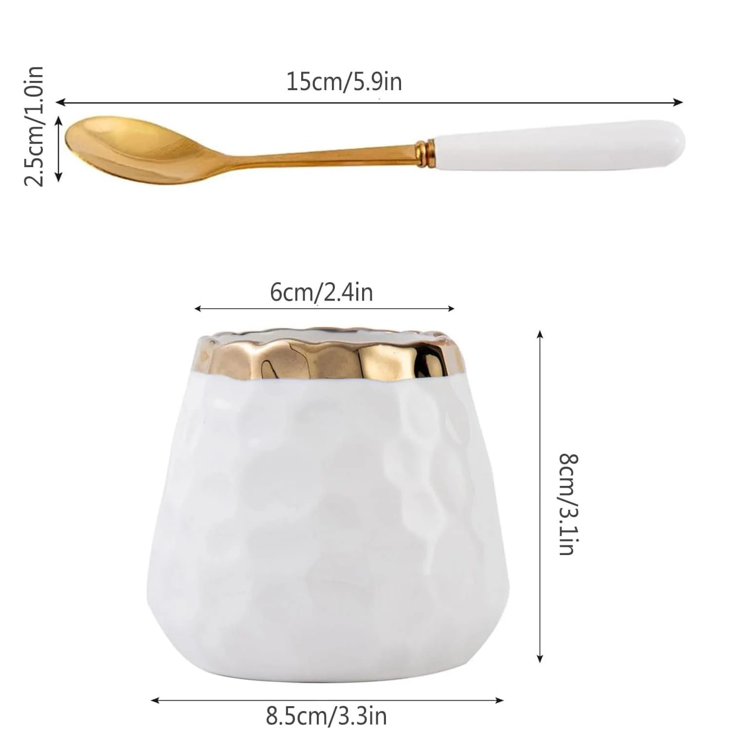 Набор кофейных ложек 7 шт., фото №5