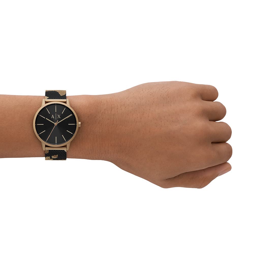 Годинник Armani Exchange трьохстрілковий для чоловіків з нержавіючої сталі, що містить не менше 50% переробленої, розмір корпусу 42 мм, фото №2