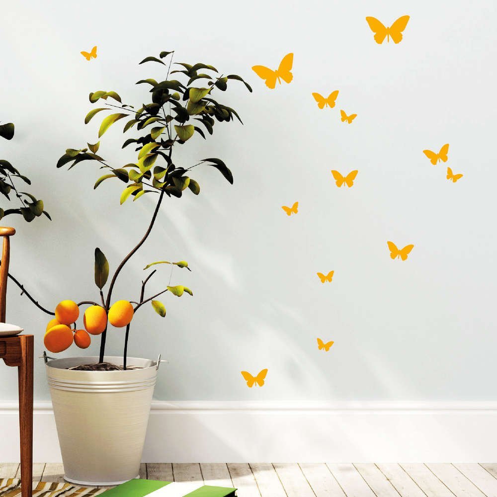 Наклейка на стіну Wall Tatto Loft Butterflies Вінілова Біла, фото №4 Наклейка на стіну Wall Tatto Loft Butterflies Вінілова Біла, фото №4