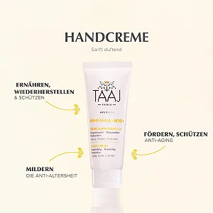 Крем для рук TAAJ Delhicated Abhyanga Питает, восстанавливает и успокаивает synthetic.ua - Фото 1