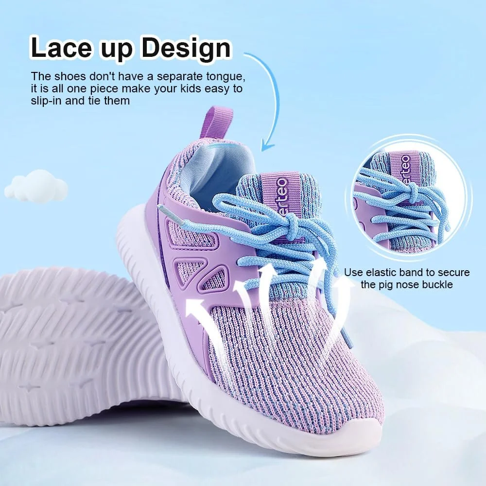 Детские кроссовки Nerteo и девочек, теннисные туфли, Кроссовки для помещений, для хайкинга, бега, спортивная обувь, фото №3