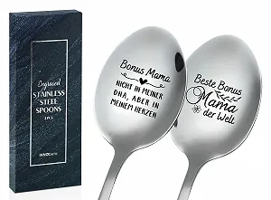Ложка для мороженого INNObeta Bonus Mum, нержавеющая сталь - Фото 1
