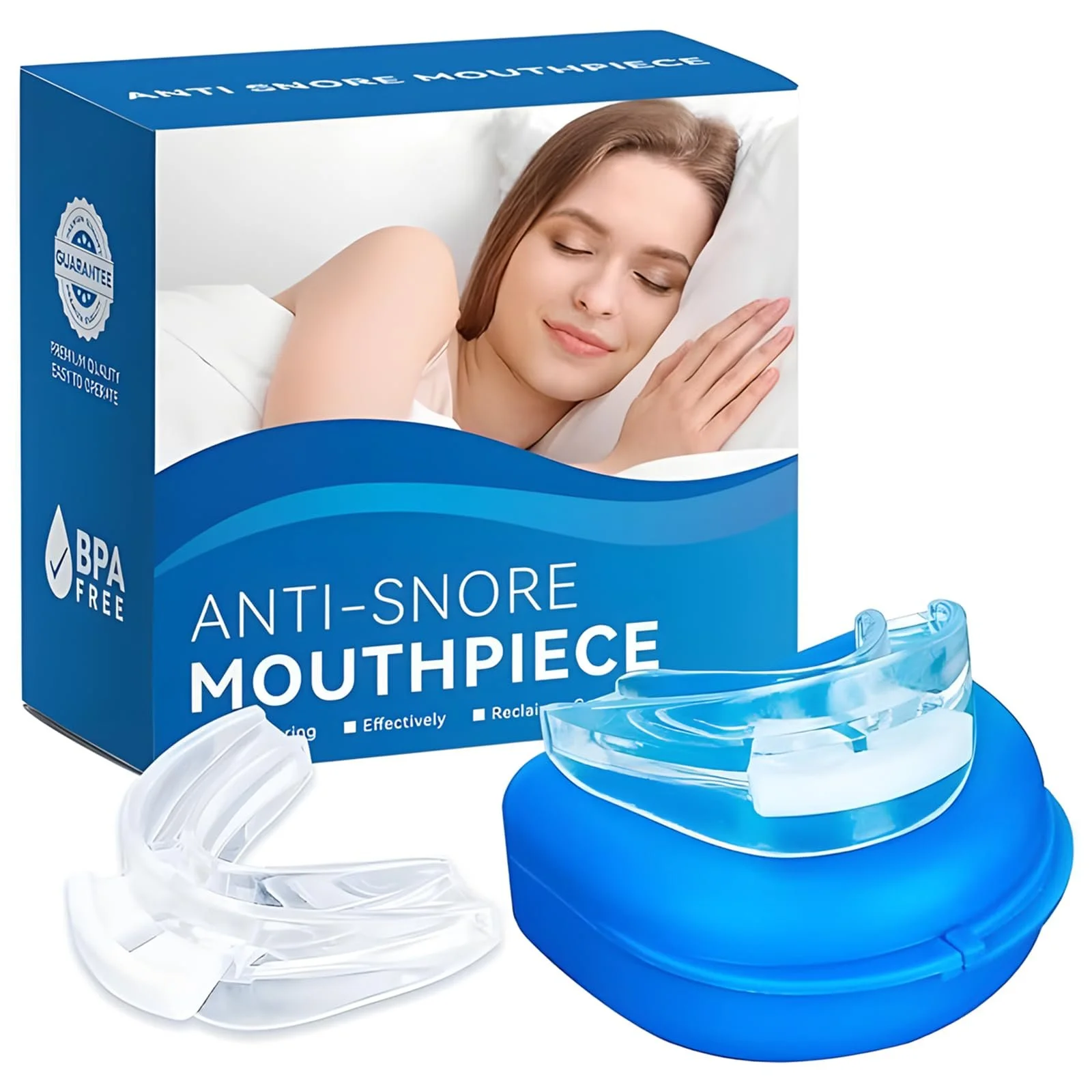 Стопор от храпа Шина для защиты от скрежета зубами, фото №1