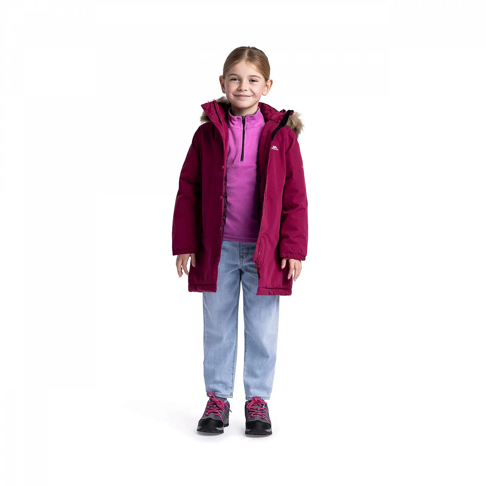 Водонепроницаемая куртка Trespass Astound для девочек, фото №1 Водонепроницаемая куртка Trespass Astound для девочек, фото №1