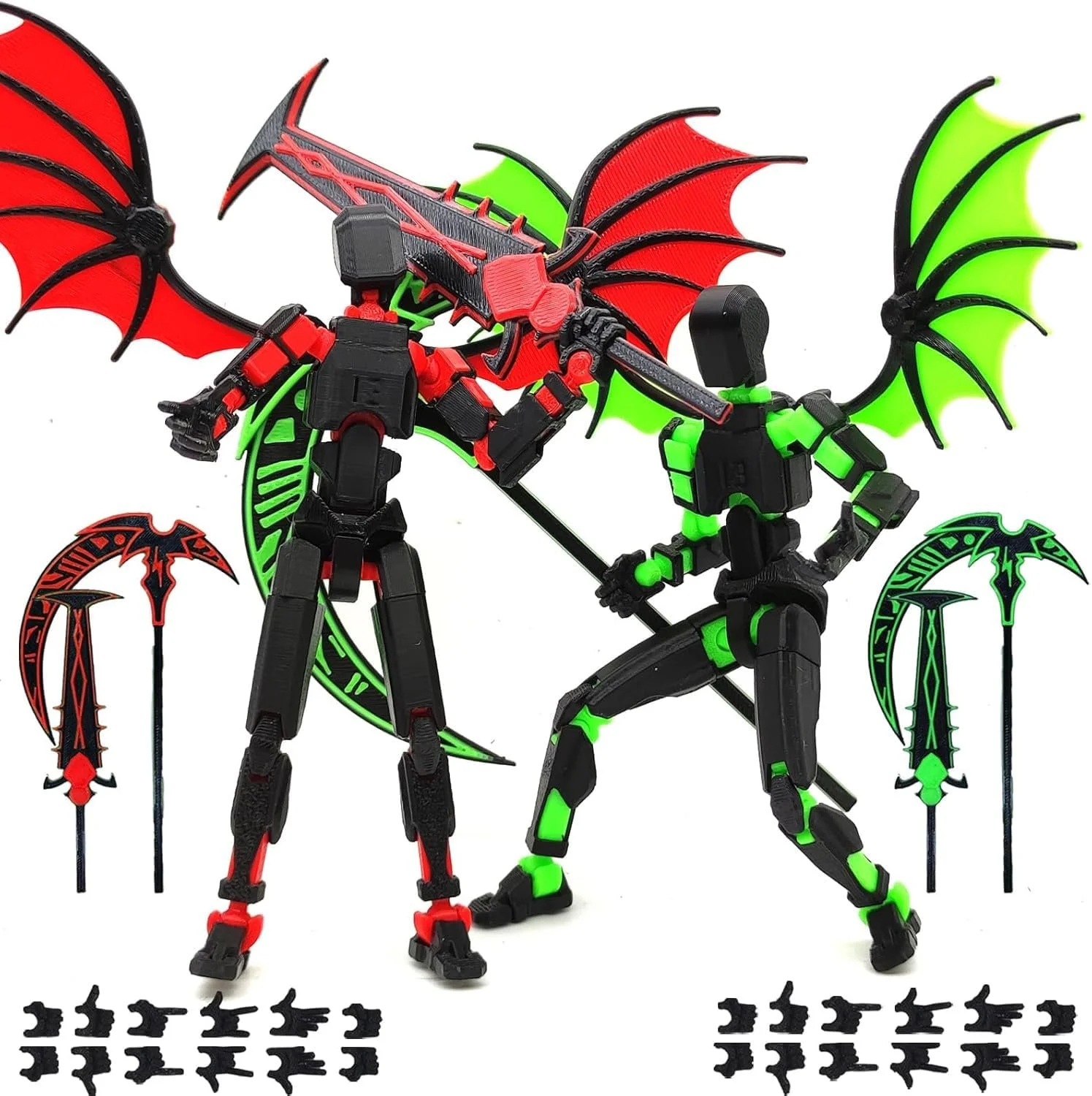 Набір фігурок T13 Dummy 13 Lucky Mobile Robot Nova T-13 Зібраний 3D-друк 2025 Рухомі шарніри, фото №1