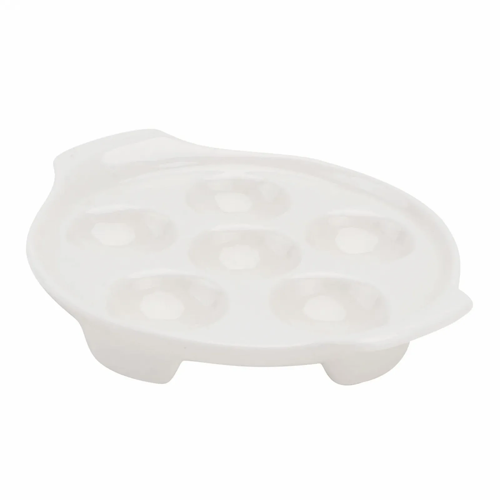 Форма для запікання равликів ABOOFAN керамічна для духовки та гриля біла, фото №1