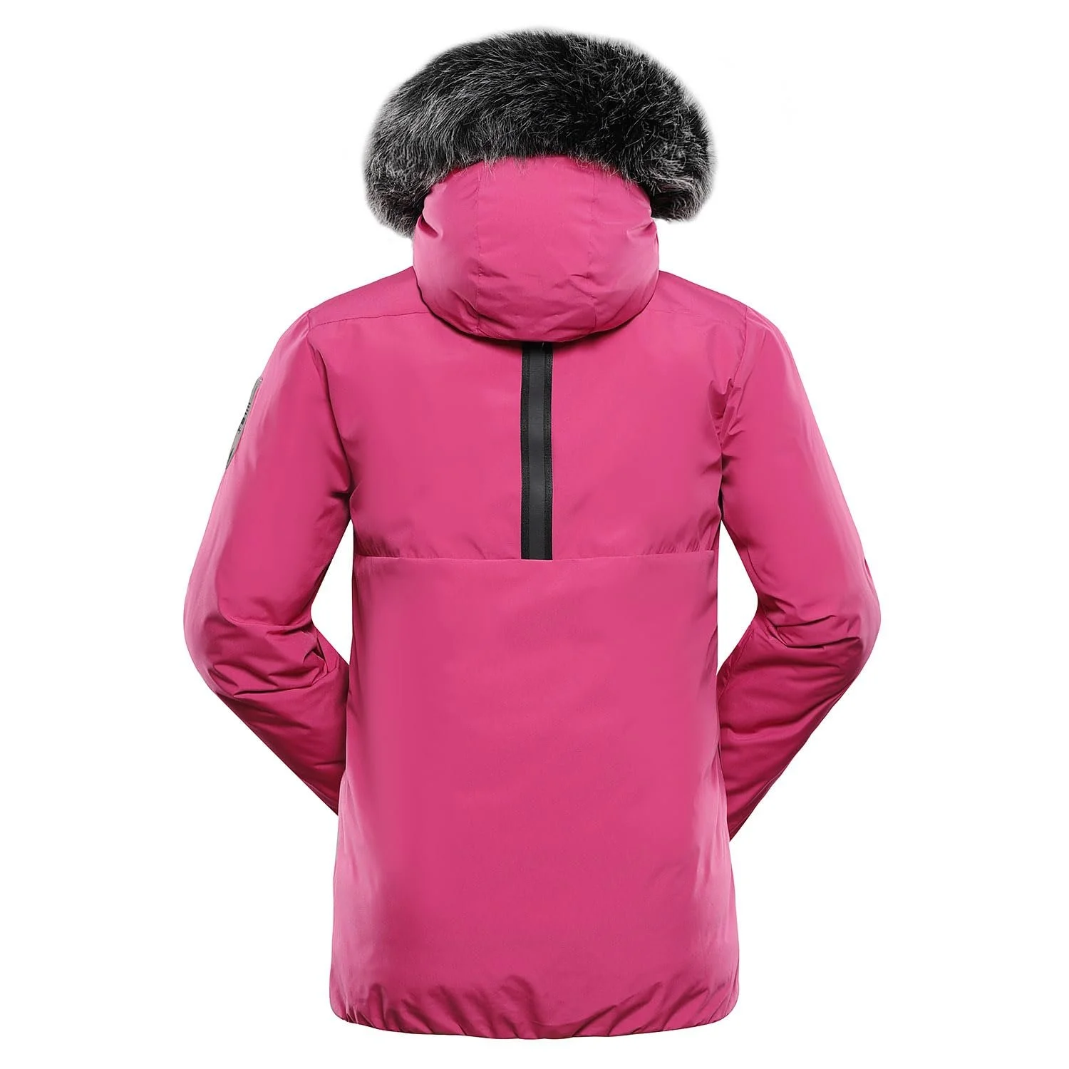 Зимняя куртка Alpine Pro для детей Водонепроницаемая Ветронепроницаемая Дышащая Меховой воротник Светоотражающий капюшон, фото №2