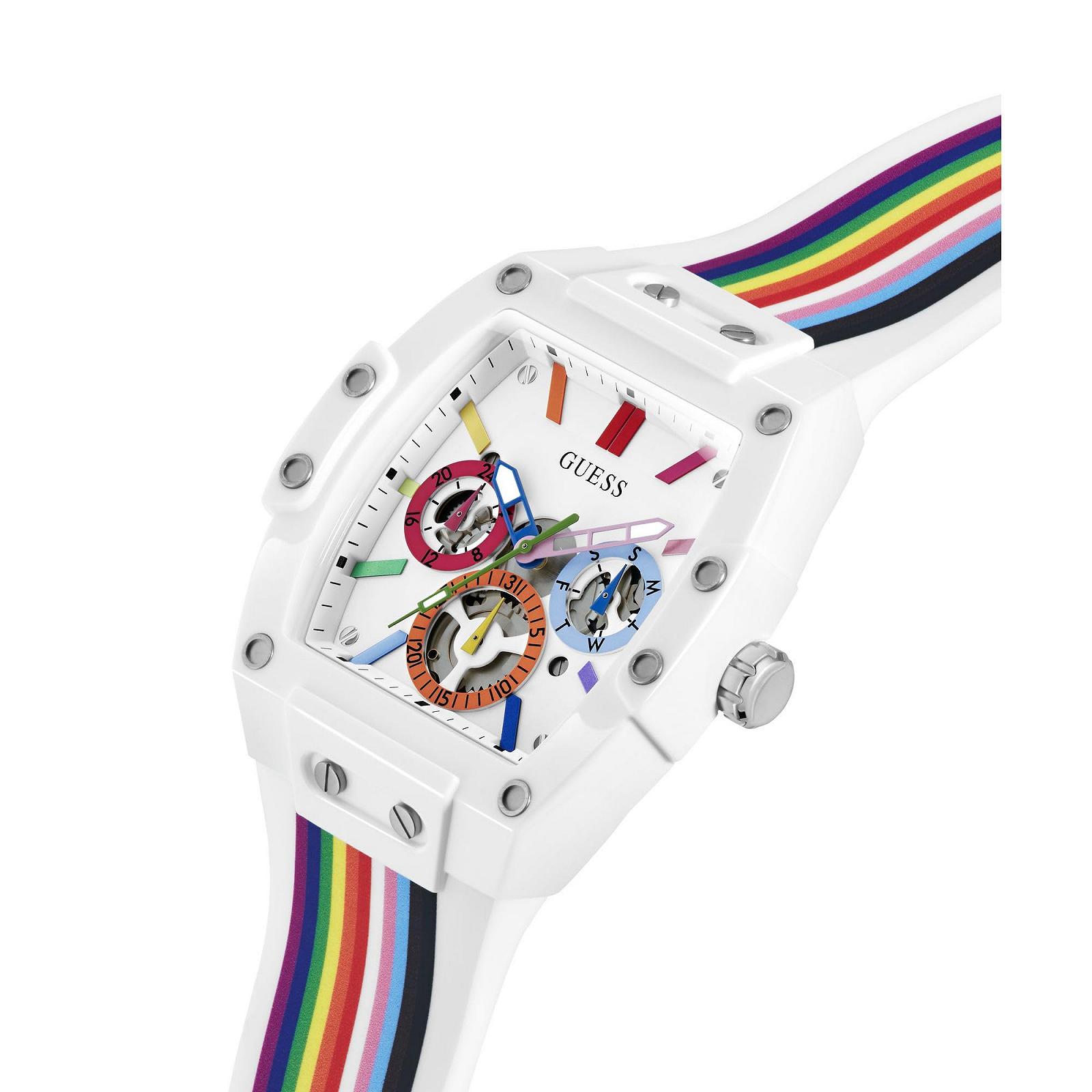 Годинник Аналоговий GUESS GW0720G1 Чоловічий Кварцовий з Силіконовим Ремінцем, фото №4