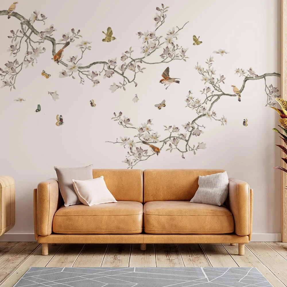 Наклейки на стіну Pack of 3 Hanging Vine Leaves, фото №5 Наклейки на стіну Pack of 3 Hanging Vine Leaves, фото №5