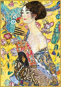 Пазл Klimt Lady with Fan 1000 элементов synthetic.ua - Фото 1