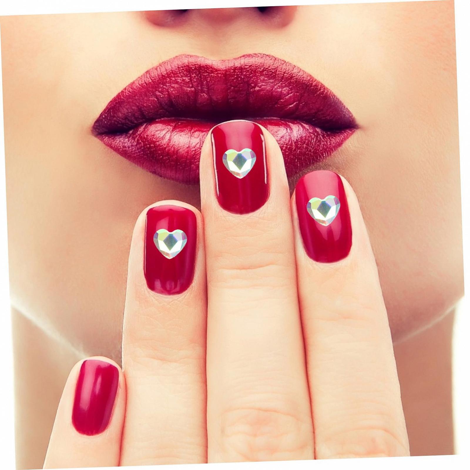 Стразы для ногтей TEHAUX Разных форм, фото №2