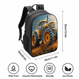 Ранець для школи Tractor RSIUUODNF 40x28x16см synthetic.ua - Фото 1