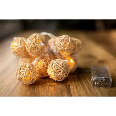 Гирлянда BPNY Ротанг White 15LED,2М,2хАА, 1W 102976, фото №3