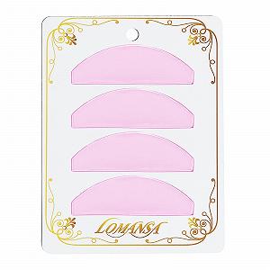Pads Lomansa Eyelash Lifting для підняття вій тільки для завивки № 1 ультратонкі липкі багаторазові як патчі для очей або ліфтинг-вій стрічка для салону (троянда) - Фото 1
