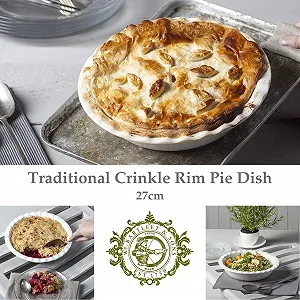 Круглая форма для пирога WM Bartleet & Sons большая с рифленым краем synthetic.ua - Фото 1