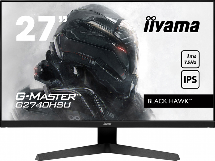 Монитор 27" Iiyama G-Master G2740HSU-B1 Full HD IPS 75 Гц, фото №1