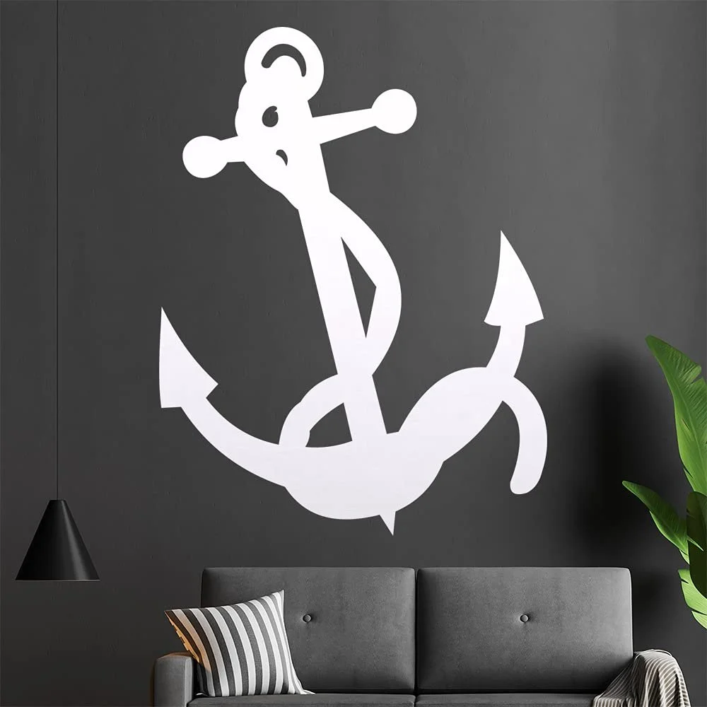 Наклейка на стену Якорь с канатом, фото №1