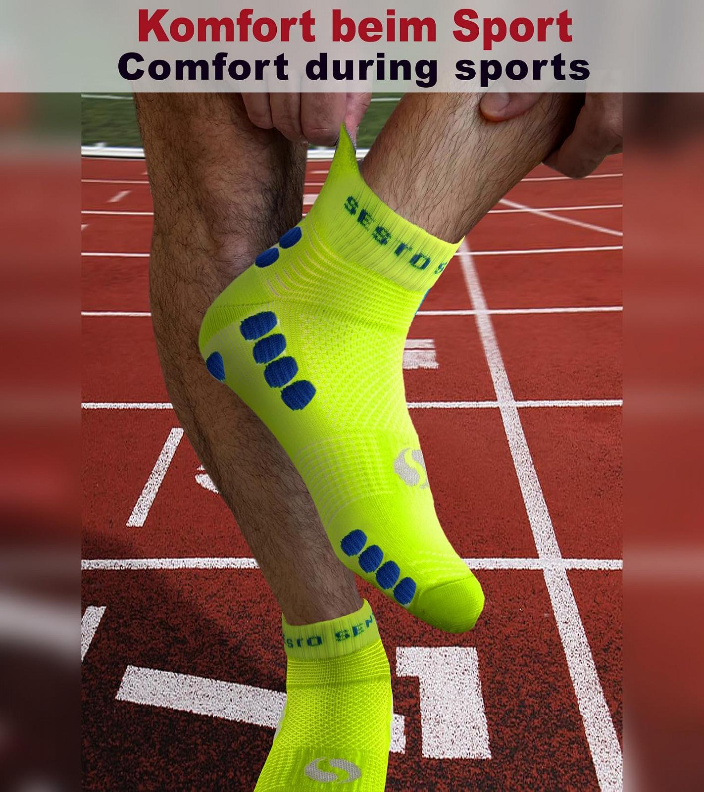 Шкарпетки Sesto Senso Спортивні Короткі Водовідштовхувальні, 3 пари, фото №5