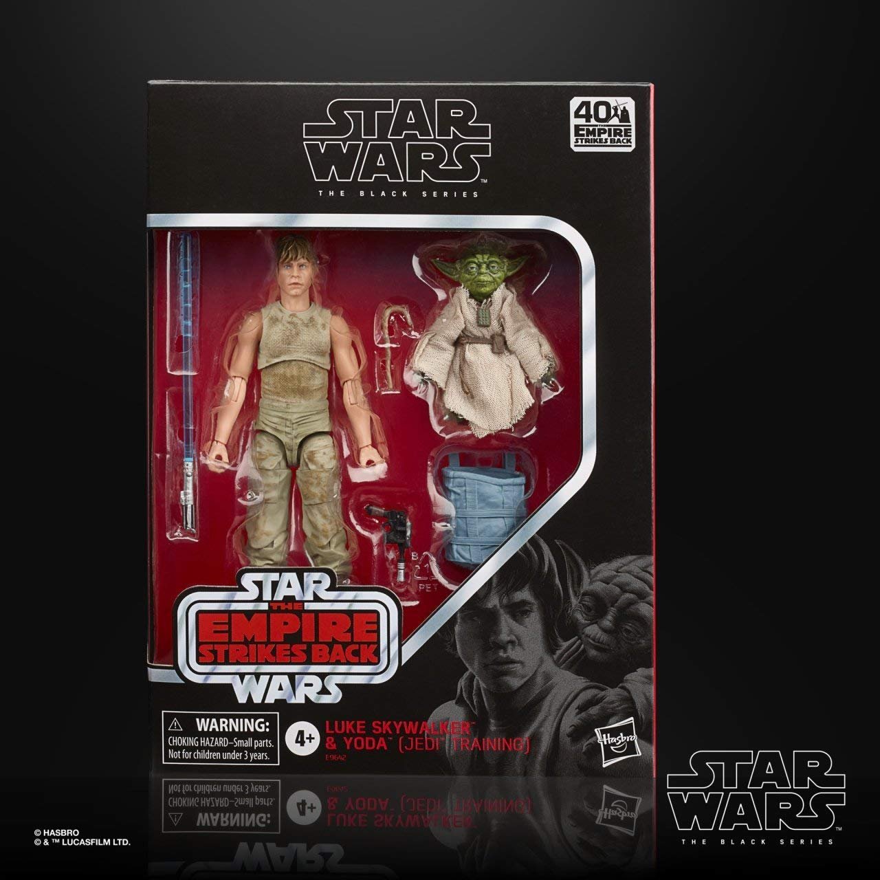 Фігурки Star Wars The Black Series Люк Скайвокер і Йода 15 см, фото №7