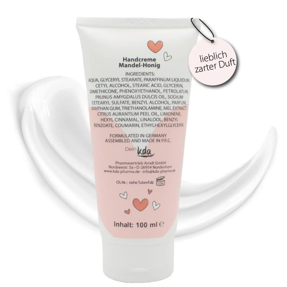 Крем для рук Katzenliebe Миндаль Мёд 100 мл Лимитированная серия, фото №2