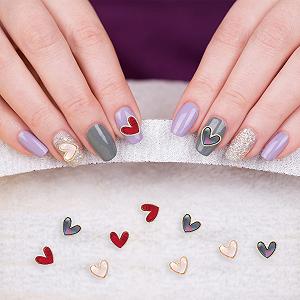 Украшения для ногтей POPETPOP 30 шт. Формы сердца synthetic.ua - Фото 1