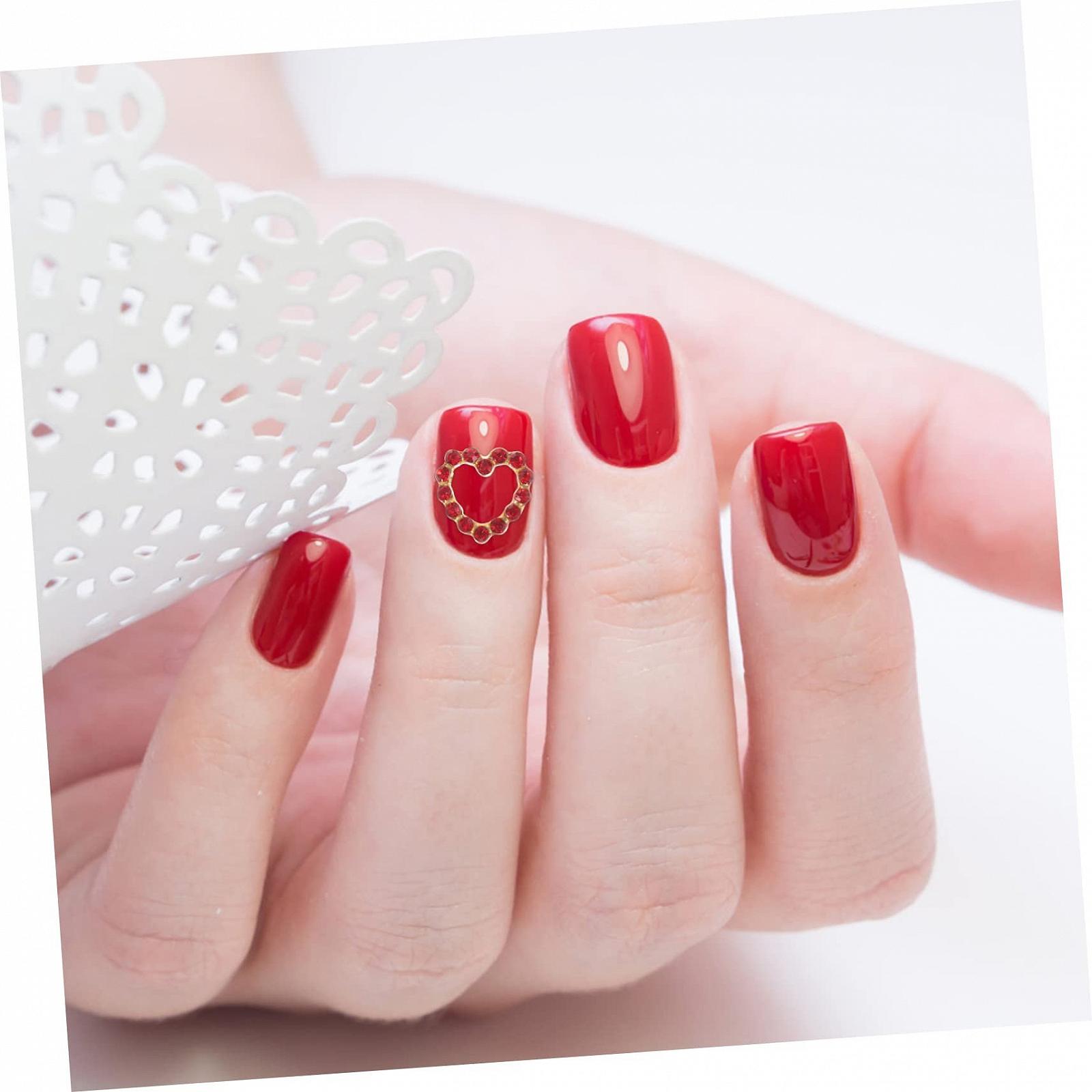 Украшения для ногтей FRCOLOR Сердце, 60 шт., фото №4 Украшения для ногтей FRCOLOR Сердце, 60 шт., фото №4