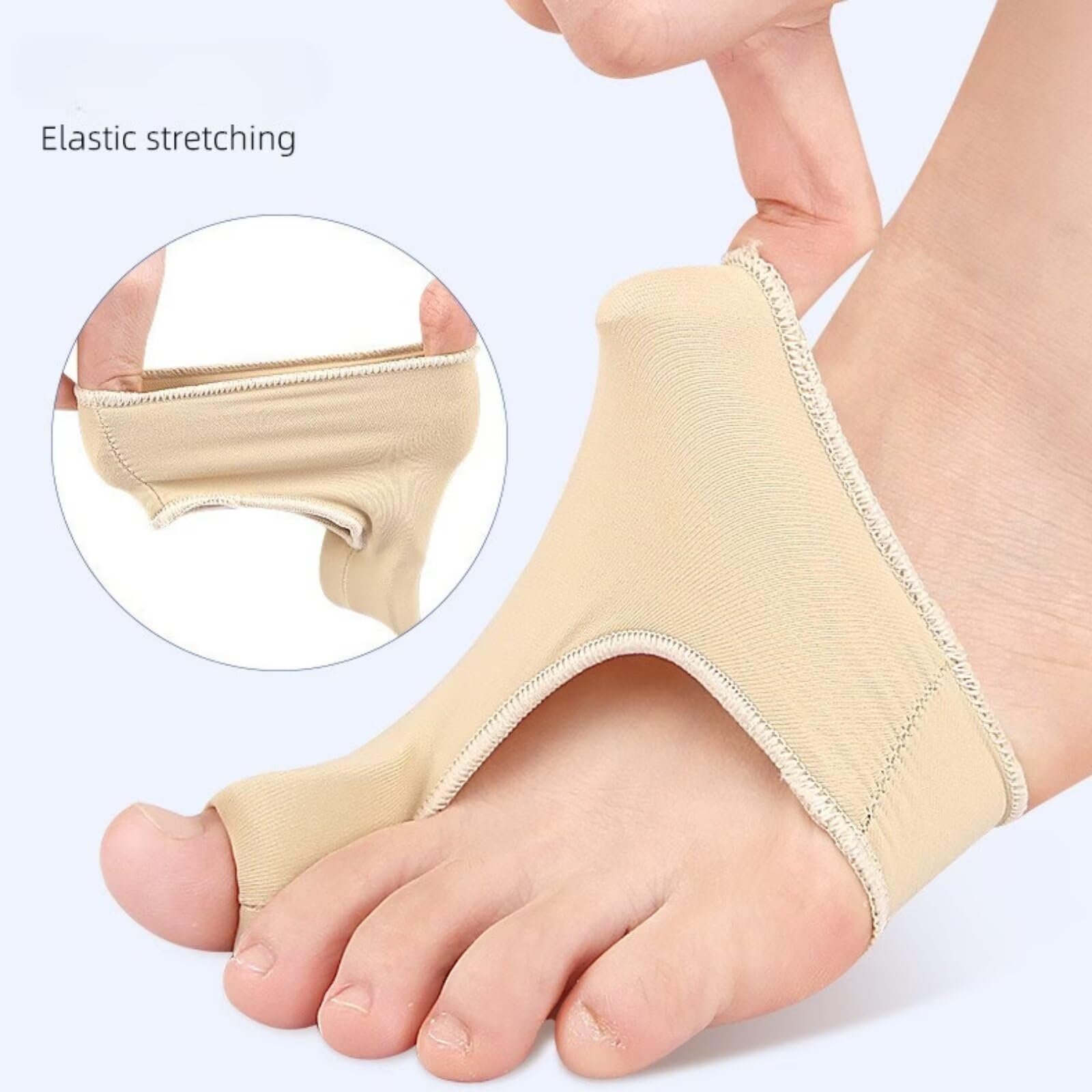 Корректор большого пальца стопы Runrayay 2 шт с шиной и подкладкой, фото №6 Корректор большого пальца стопы Runrayay 2 шт с шиной и подкладкой, фото №6