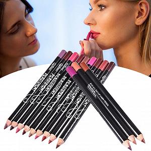 Олівець для губ N/K 12 кольорів synthetic.ua - Фото 1