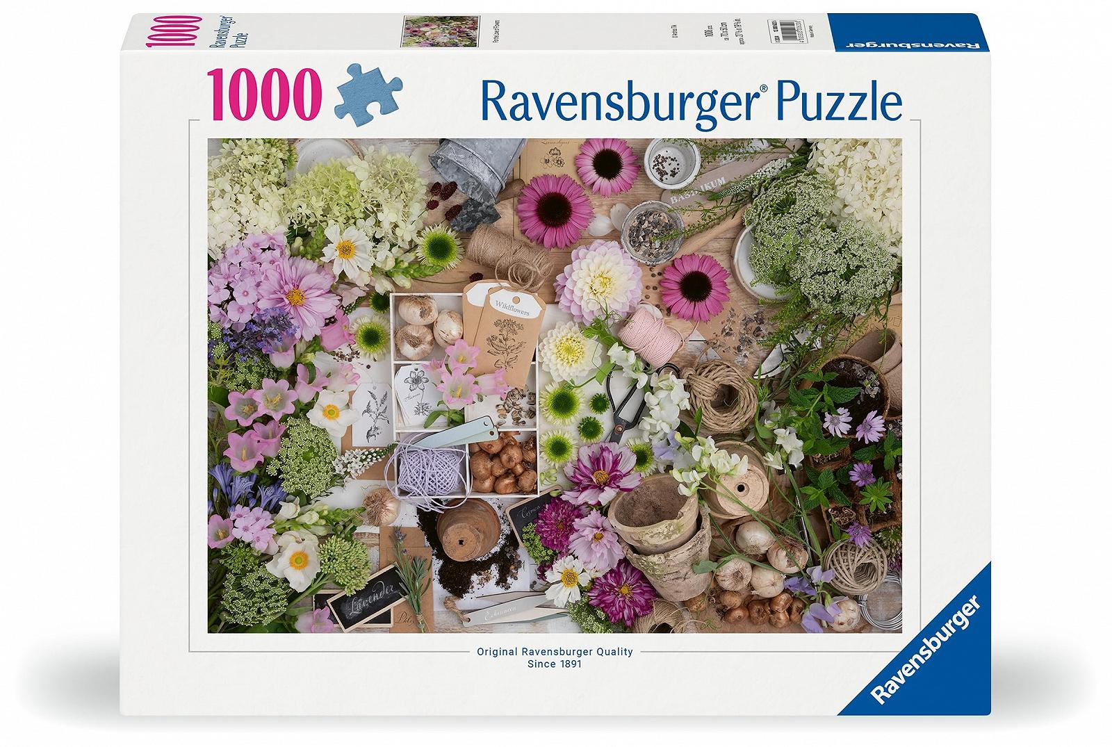 Пазл Ravensburger 12000620 Magnificent Flower Love 1000 деталей для взрослых и детей от 14 лет с цветами, фото №2