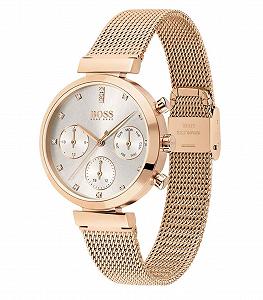 Жіночий Кварцовий Годинник BOSS Flawless Multi Dial з Браслетом з Нержавіючої Сталі synthetic.ua - Фото 1