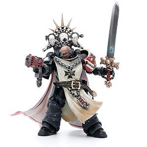 Фигурка Joytoy Warhammer 40K 1/18 Black Templars Marshal Baldeckrath - Фото 1