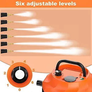 Пароочисник портативний 3800W 105.0°C 1000ml 6 рівнів synthetic.ua - Фото 1