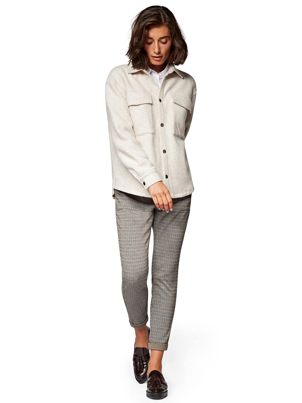 Куртка Mavi Basic DOUBLE POCKET SWEATSHIRT комір Kent, планка на кнопках і заокруглений поділ, фото №5 Куртка Mavi Basic DOUBLE POCKET SWEATSHIRT комір Kent, планка на кнопках і заокруглений поділ, фото №5