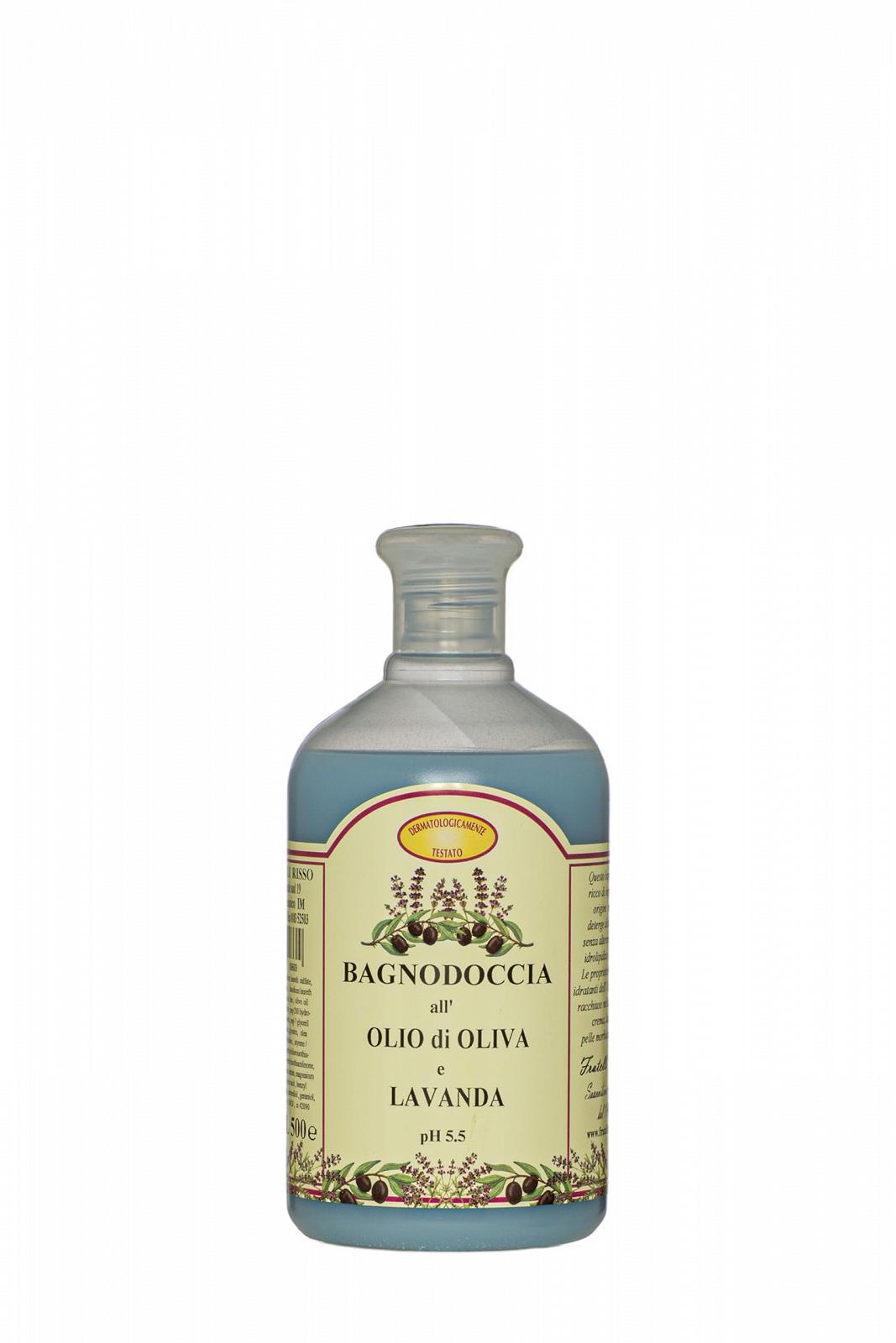 Засіб для душу Shower Bath Оливкова олія та Лаванда 500 мл (3 шт.), фото №3 Засіб для душу Shower Bath Оливкова олія та Лаванда 500 мл (3 шт.), фото №3