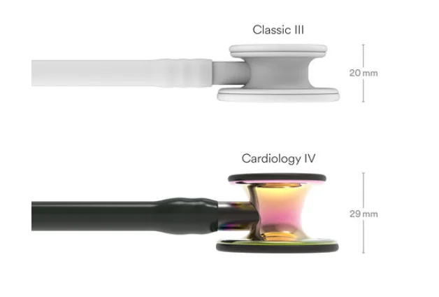 Стетоскоп 3M Littmann Cardiology IV 69 см Чорний, фото №5 Стетоскоп 3M Littmann Cardiology IV 69 см Чорний, фото №5