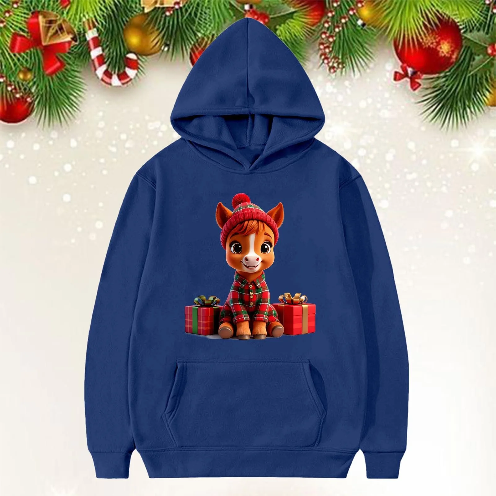 Худі дитяче Christmas, М'яке флісове, фото №3