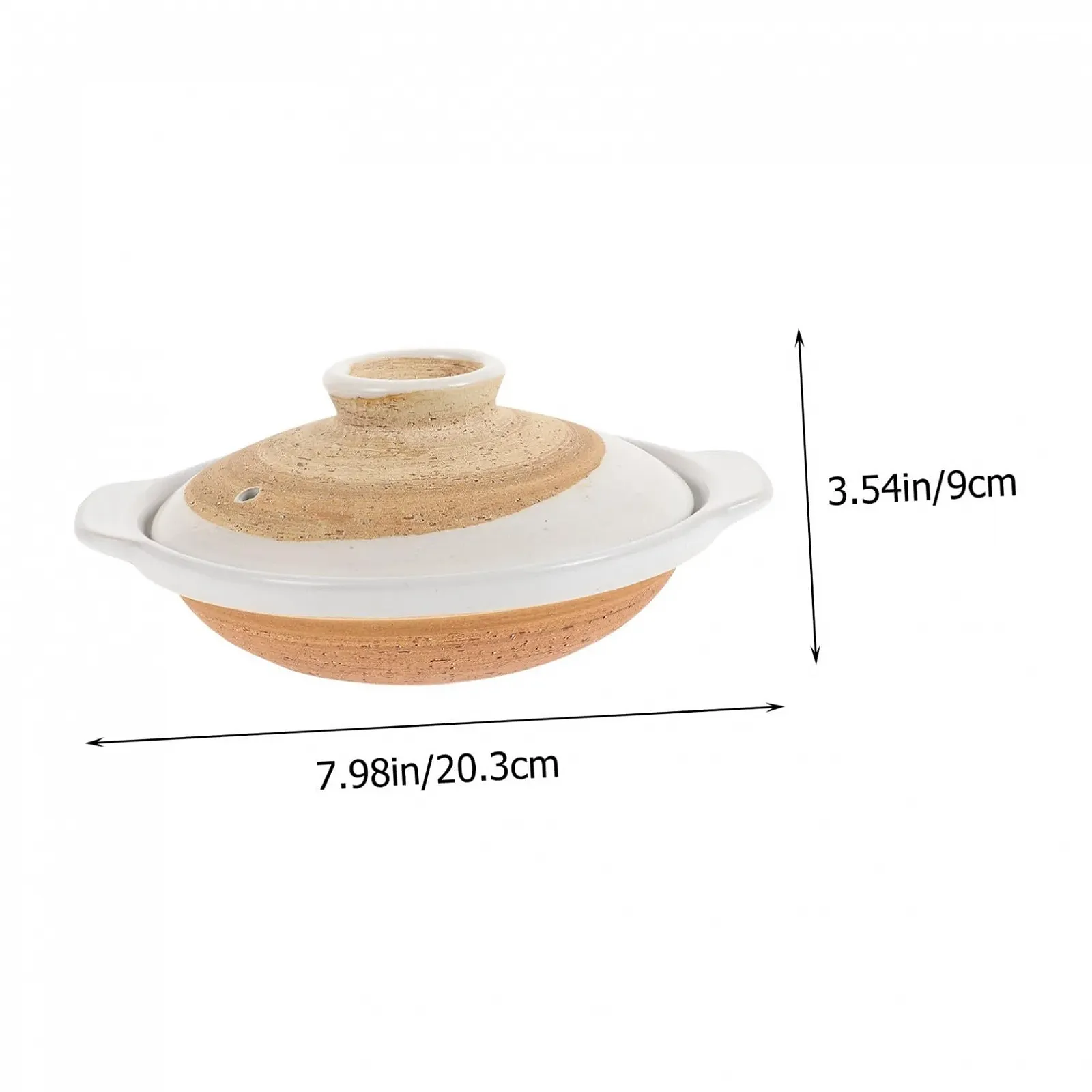 Кастрюля-кокот японская керамическая термостойкая черная, фото №2