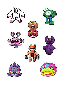 Джибітси Співаючі монстри My Singing Monsters Jibbitz 8 шт аксесуари крокс прикраса Dz_8_1 - Фото 1