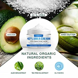 Крем для ног Urea Cream 42% с салициловой кислотой 2% (синий) synthetic.ua - Фото 1