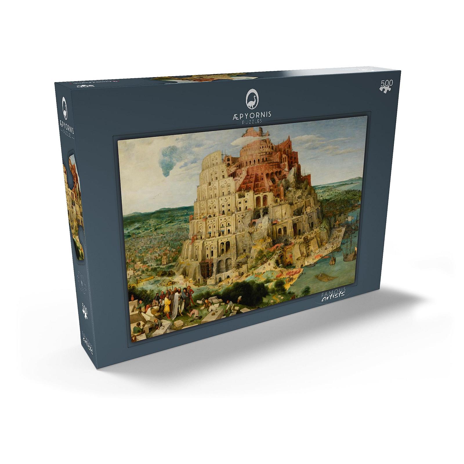 Пазл MyPuzzle Special Collection by Æpyornis The Tower of Babel, 1563, by Pieter Bruegel The Elder 500 элементов, фото №2