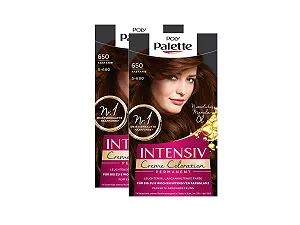 Краска для волос Palette Intensive Cream Colouration 5-680/650 Каштановый Уровень 3 (2 x 115 мл) - Фото 1