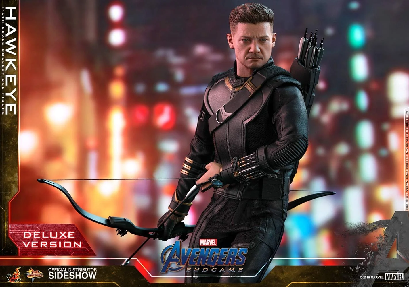 Колекційна фігурка Hot Toys Avengers: Endgame Hawkeye Deluxe масштаб 1:6, фото №7