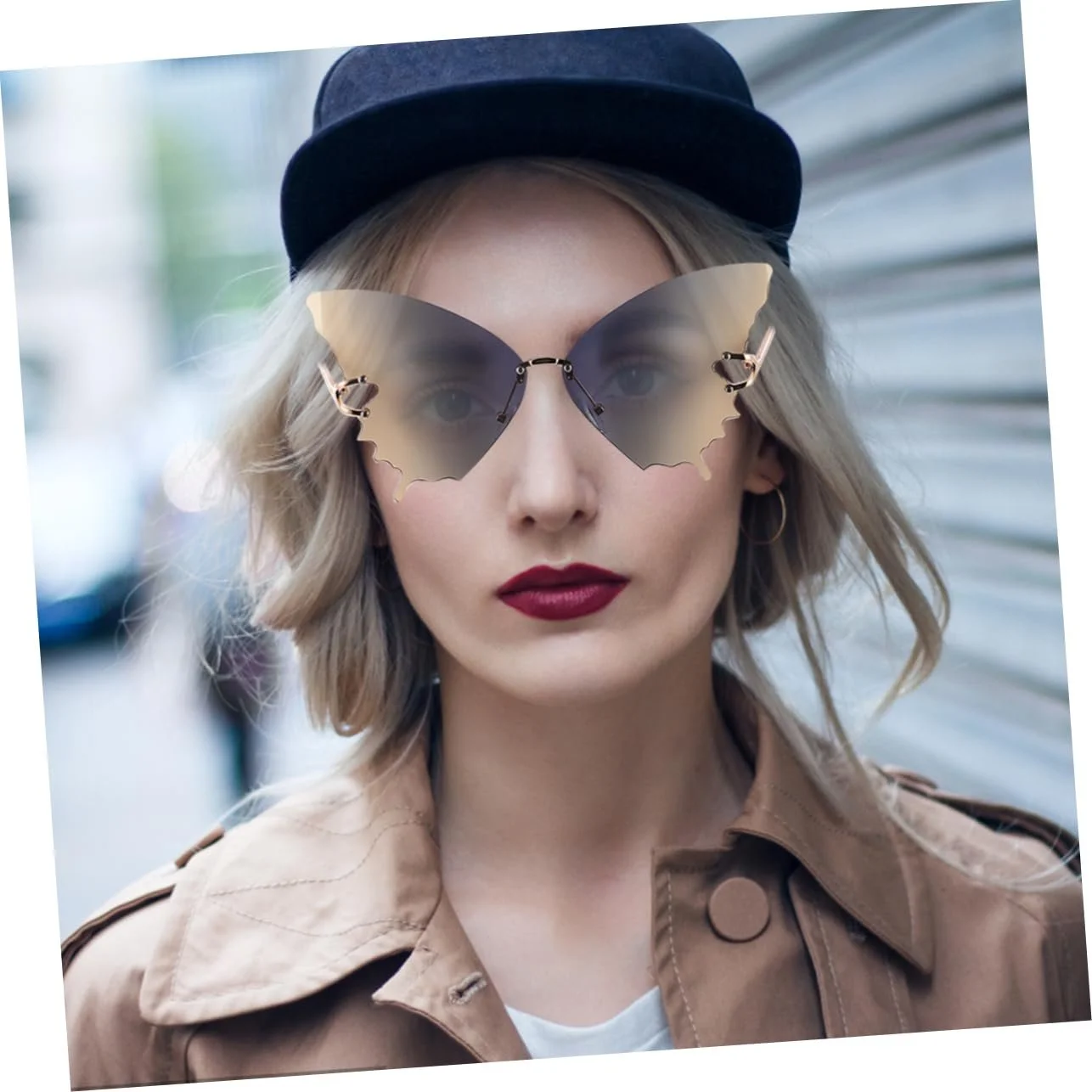 Сонцезахисні окуляри у формі метелика PACKOVE, 3 шт, фото №2