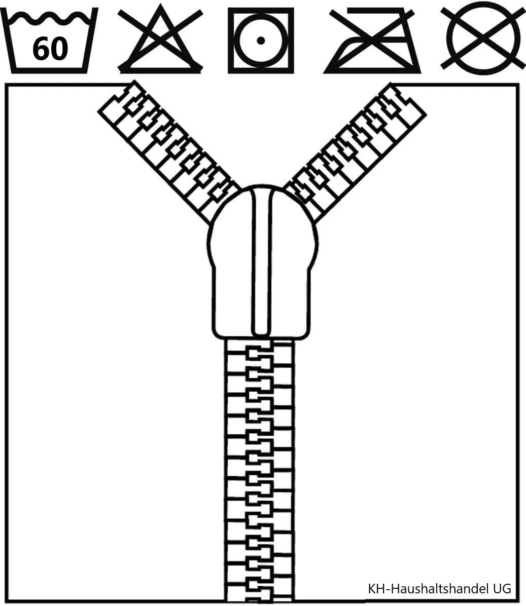 Постільна білизна KH-Haushaltshandel W400983 4 предмети сирсакер 2x 135 x 200 см + 80 x 80 см мікрофібра пейслі синій сіро-коричневий білий, фото №3